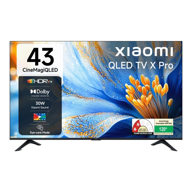 Xiaomi QLED TV X Pro 108 cm (43 inch) 4K Google TV (2025)